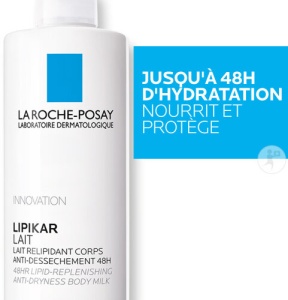 La Roche-Posay Lipikar Lait Loțiune De Corp Pentru Piele Uscată 400ml - Img 2