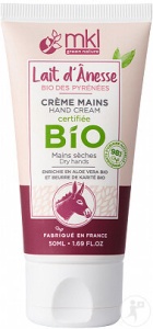 MKL Green Nature Cremă De Mâini Reparatoare Şi Hrănitoare Cu Lapte De Măgăriță Bio 50ml