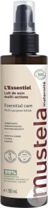 Mustela Maternité L’Essentiel Lapte De Îngrijire Multiacțiune Bio 200ml - Img 3