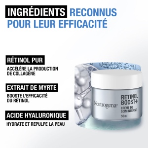 Neutrogena Anti-Age Retinol Boost+ Cremă Pentru Față Intensivă Fara Parfum 50ml - Img 5