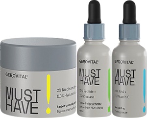 Pachet Mix&Match Gerovital Must Have Ser + Sorbet 3 Produse