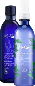 Pachet Mix&Match Melvita Apă Florală De Lavandă + Bouquet Floral Detox Lapte Demachiant