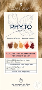 Phyto Phytocolor Vopsea Permanentă 9 Blond Foarte Deschis 1 Kit