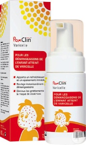 Poxclin Spumă Răcoritoare Pentru Varicelă Flacon Cu Pompiță 100ml