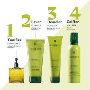 René Furterer Volumea Spumă Amplificatoare Extract de Carobe 200ml - Img 9