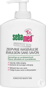 Sebamed Emulsie De Curățare Fără Săpun Pentru Față Și Corp Piele Sensibilă Flacon Pompă 1l