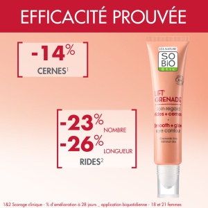 So'Bio Étic Lift'Grenade Cremă Contur Ochi Antirid + Cearcăne Bio Tub 15ml - Img 2