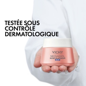 Vichy Neovadiol Rose Platinium Cremă De Noapte 50ml - Img 6