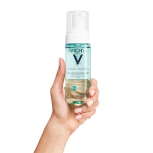 Vichy Pureté Thermale Spumă De Curățare Piele/Ochi Sensibili 150ml - Img 4