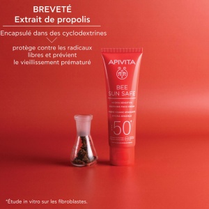 Apivita Bee Sun Safe Crema Hidratantă Calmantă Față SPF50+ Tub 50ml - Img 2