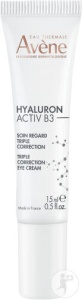 Avène Hyaluron Activ B3 Îngrijire Contur Ochi Triple Corecție Tub 15ml