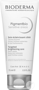 Bioderma Pigmentbio Sensitive Areas Crema Iluminatoare Pentru Zone Sensibile Tub 75ml - Img 1