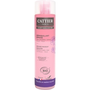 Cattier Demachiant Bifazic Simfonie Vegetală Pentru Ochi Sensibili Și Buze Bio Flacon 150ml