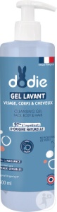 Dodie Gel De Curățare 3 în 1 Față/Corp/Păr Flacon Cu Pompă 500ml
