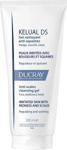 Ducray Kelual Ds Gel De Curățare Antimătreață Piele Iritată Cu Roșeață 200ml