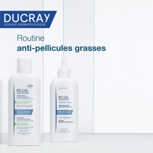 Ducray Kelual Squanorm Șampon Tratament Reglator Anti-Mătreață Pentru Scalp Gras 200ml - Img 3