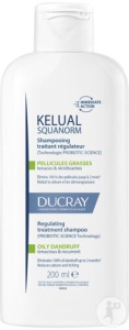 Ducray Kelual Squanorm Șampon Tratament Reglator Anti-Mătreață Pentru Scalp Gras 200ml - Img 9