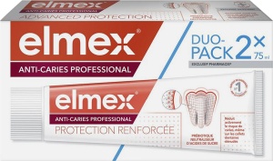 Elmex Pastă De Dinți Profesională Anti-Carie Doua Tuburi 2x75ml