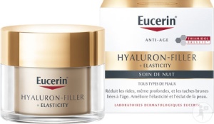 Eucerin Hyaluron-Filler + Elasticity Cremă De Noapte Anti-Age Toate Tipurile De Piele 50ml