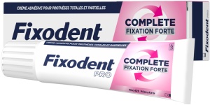 Fixodent Pro Cremă Adezivă Fixare Completă Puternică Gust Neutru Tub 47g