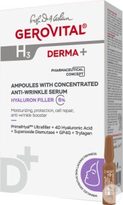 Gerovital H3 Derma+ Fiole Cu Ser Concentrat Antirid 10x2ml