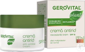 Gerovital Plant Cremă Antirid SPF15 50ml
