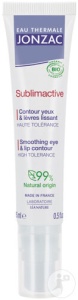 Jonzac Eau Thermale Sublimactive Cremă Contur Ochil Și Buze 15ml