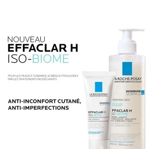 La Roche-Posay Effaclar H ISO-Biome Cremă De Curățare Față Și Corp 390ml - Img 2