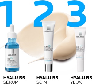 La Roche-Posay Hyalu B5 Concentrat Pentru Ochi Împotriva Ridurilor Cu Acid Hialuronic Piele Sensibilă Tub 15ml - Img 5