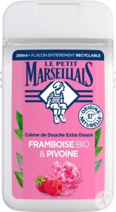 Le Petit Marseillais Extra Doux Cremă De Duș Hidratantă Cu Zmeură Bio Și Bujor Pentru Toate Tipurile De Piele 250ml