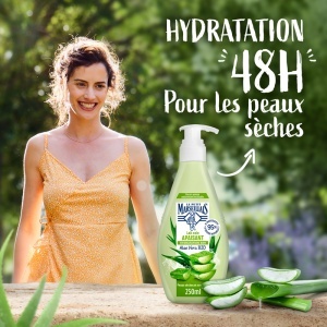 Le Petit Marseillais Lapte Calmant Pentru Piele Uscată Și Sensibilă Flacon Dozator 250ml - Img 2