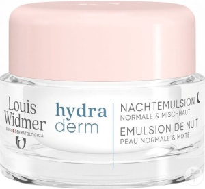 Louis Widmer Hydraderm Emulsie De Noapte Fără Parfum Pot 50ml