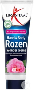 Lucovitaal Rose Wonder Cremă De Mâini Și Corp Hrănitoare Și Catifelantă 100ml
