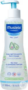 Mustela Bébé-Enfant Apă De Curățare Fără Clătire Pentru Piele Normală Flacon Cu Pompa 300ml