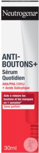 Neutrogena Anti-Boutons+ Ser Zilnic Anti-Acnee Cu AHA/PHA + Acid Salicilic 30ml
