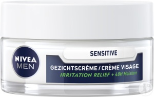 Nivea Men Sensitive Cremă De Față Anti-Iritații Cu Hidratare 48h Piele Sensibilă 50ml