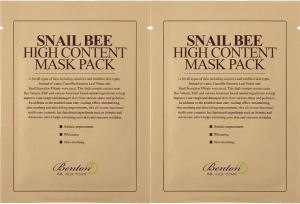 Pachet Snail Bee High Content Mask Pack Mască Hidratantă 2x20g