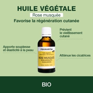 Pranarôm Ulei Vegetal Organic Trandafir Sălbatic 50ml - Img 7