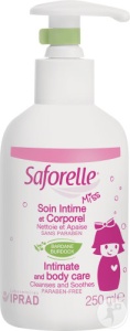 Saforelle Miss Îngrijire Intimă Și Corporală Flacon Cu Pompă 250ml