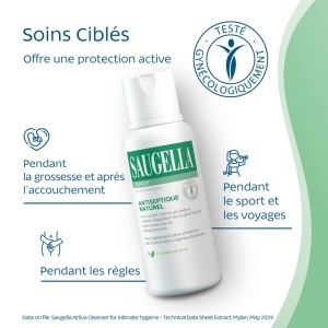 Saugella Antiseptic Naural Îngrijire Pentru Restabilirea Echilibrului Intim 250ml - Img 5