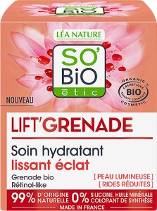 So'Bio Étic Lift'Grenade Cremă Hidratantă Lifting Și Strălucire Bio 50ml