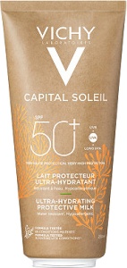 Vichy Capital Soleil Lapte Pentru Protecție Solară SPF50+ Față/Corp Tub 200ml