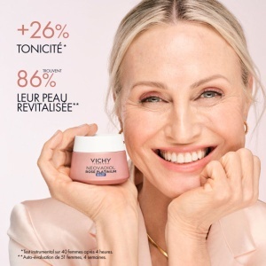 Vichy Neovadiol Rose Platinium Cremă De Noapte 50ml - Img 3