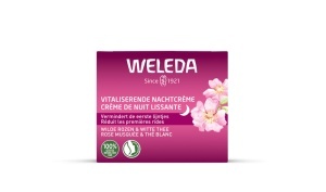 Weleda Cremă De Noapte Calmantă Trandafir Sălbatic Și Ceai Alb 40ml - Img 2