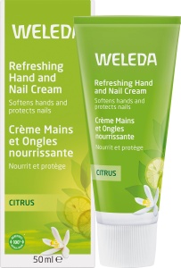 Weleda Cremă Nutritivă Mâini/Unghii Citrice Tub 50ml - Img 2