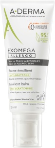 A-Derma Exomega Allergo Balsam Emolient Cosmetic Steril Anti-Mâncărime Piele Alergică Tub 200ml