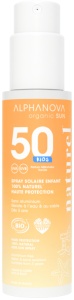 Alphanova Sun Spray Solar Pentru Copii 100% Natural SPF50 Organic 100g