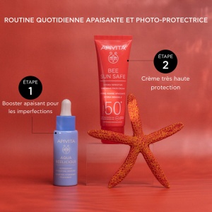 Apivita Bee Sun Safe Crema Hidratantă Calmantă Față SPF50+ Tub 50ml - Img 3