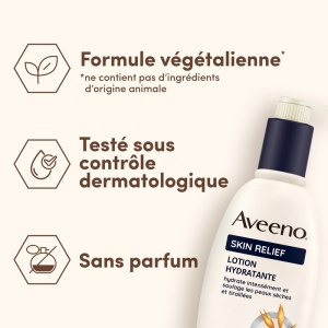 Aveeno Skin Relief Loțiune De Corp Hidratantă Flacon Cu Pompă 300ml - Img 5