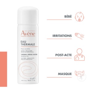 Avène Apă Termală Pentru Piele Sensibilă 50ml - Img 3